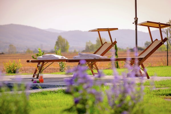 Foto van Villa in Cortona met privézwembad en uitzicht - Vakantiehuis in Cortona - GardenSummer