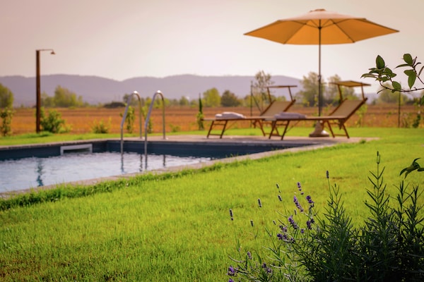 Foto van Villa in Cortona met privézwembad en uitzicht - Vakantiehuis in Cortona - ViewSummer