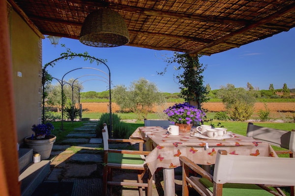 Foto van Villa in Cortona met privézwembad en uitzicht - Vakantiehuis in Cortona - Ambiance