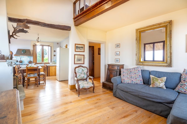 Foto van Villa in Cortona met zwembad - Vakantiehuis in Cortona - LivingRoom
