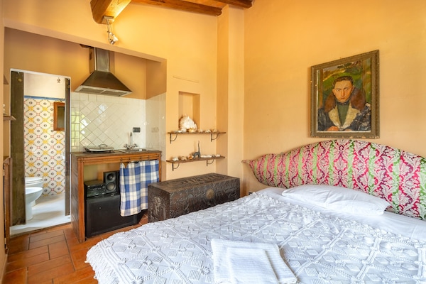 Foto van Villa in Cortona met zwembad - Vakantiehuis in Cortona - BedRoom