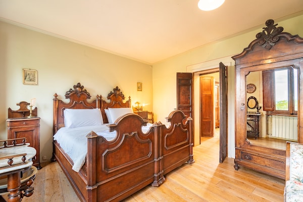Foto van Villa in Cortona met zwembad - Vakantiehuis in Cortona - BedRoom