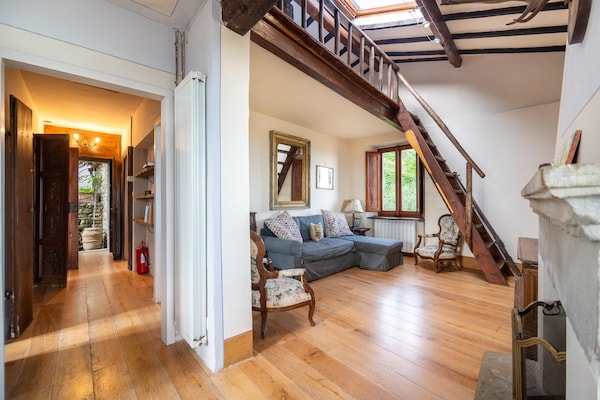 Foto van Villa in Cortona met zwembad - Vakantiehuis in Cortona - LivingRoom