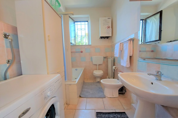 Foto van Villa in Italië met privé tuin - Vakantiehuis in Santa Maria - Lucignano (AR) - BathRoom