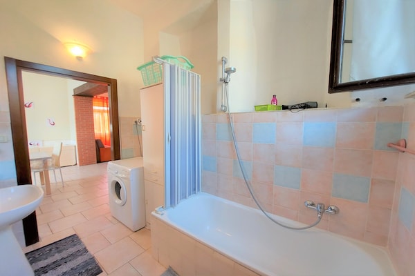 Foto van Villa in Italië met privé tuin - Vakantiehuis in Santa Maria - Lucignano (AR) - BathRoom