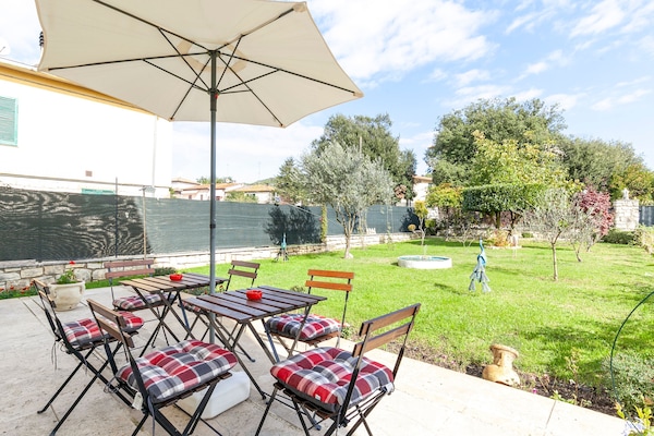 Foto van Villa in Italië met privé tuin - Vakantiehuis in Santa Maria - Lucignano (AR) - TerraceBalcony