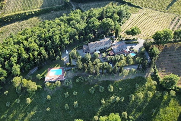 Foto van Zonnig vakantiehuis - Vakantiehuis in Gaiole in Chianti (SI) - ExteriorSummer