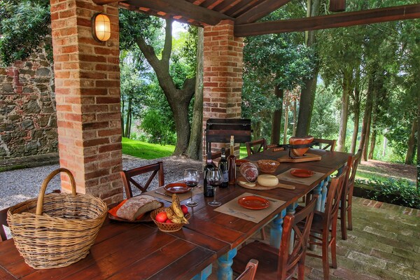 Foto van Panoramische Toscaanse villa - Vakantiehuis in Sinalunga - TerraceBalcony
