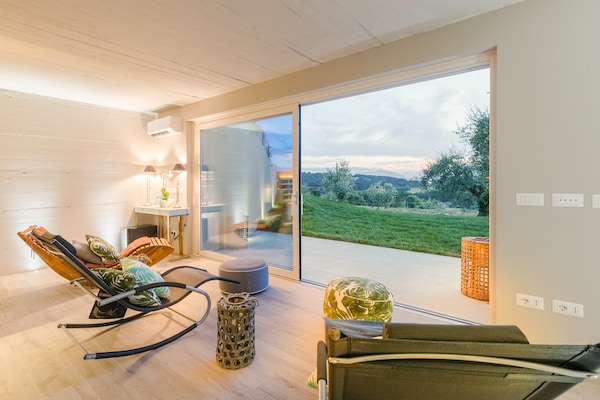 Foto van Villa met 10 slaapkamers in Lucca met zwembad - Vakantiehuis in Montecarlo - TerraceBalcony