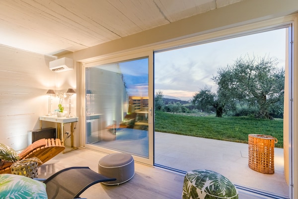 Foto van Villa met 10 slaapkamers in Lucca met zwembad - Vakantiehuis in Montecarlo - TerraceBalcony