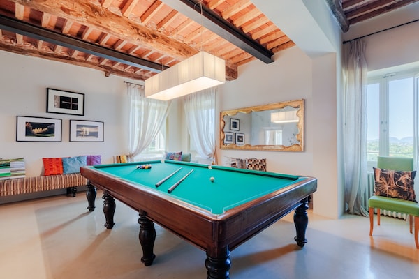 Foto van Villa met 10 slaapkamers in Lucca met zwembad - Vakantiehuis in Montecarlo - Facilities