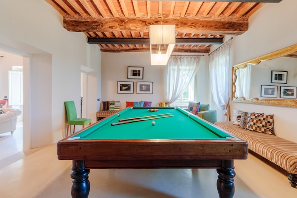 Foto van Villa met 10 slaapkamers in Lucca met zwembad - Vakantiehuis in Montecarlo - Facilities