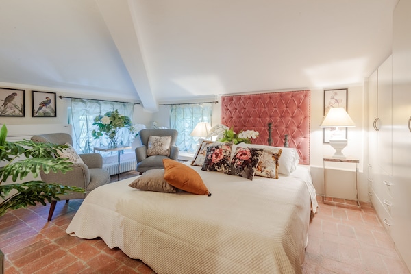 Foto van Villa met 10 slaapkamers in Lucca met zwembad - Vakantiehuis in Montecarlo - LivingRoom