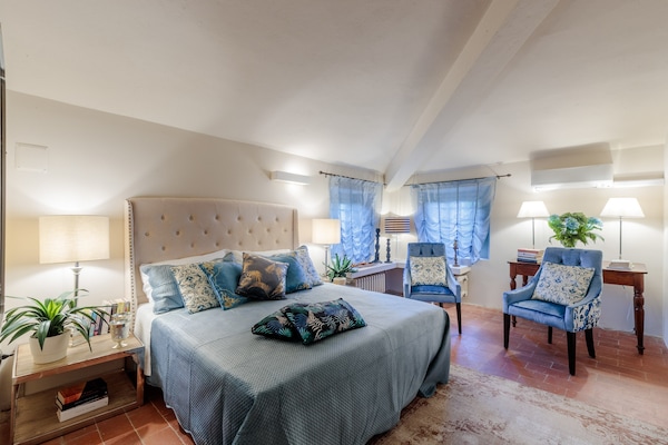 Foto van Villa met 10 slaapkamers in Lucca met zwembad - Vakantiehuis in Montecarlo - BedRoom