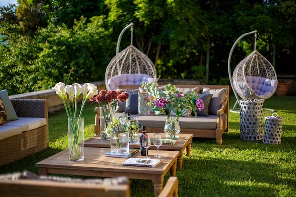 Foto van Villa met 10 slaapkamers in Lucca met zwembad - Vakantiehuis in Montecarlo - TerraceBalcony