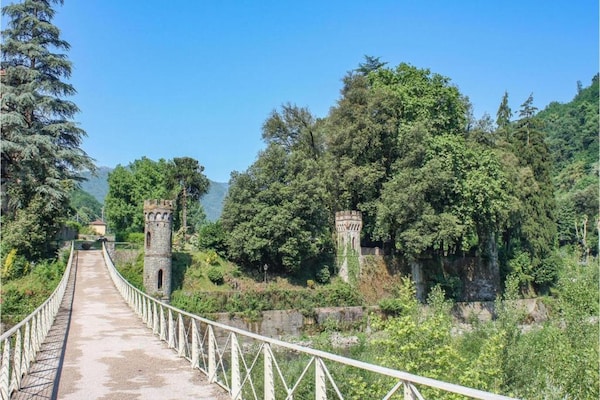 Foto van Vakantiehuis in Toscane met Zwembad & Uitzicht - Vakantiehuis in Bagni di Lucca - AreaSummer5KM