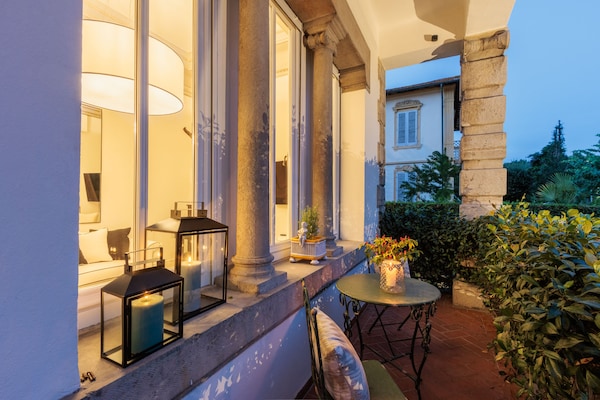 Foto van Villa in Lucca bij historische muren - Vakantiehuis in Lucca - ExteriorSummer
