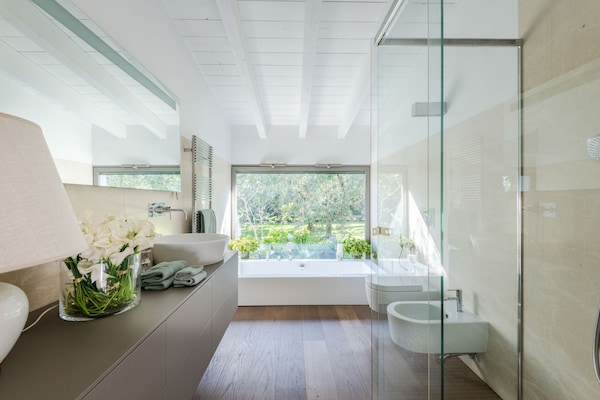 Foto van Boerderij in Toscane met Privézwembad - Vakantiehuis in Villa Campanile - BathRoom