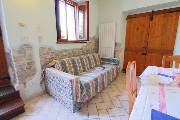 Foto van Volledige boerderij met onafhankelijke appartementen en zwembad - LivingRoom