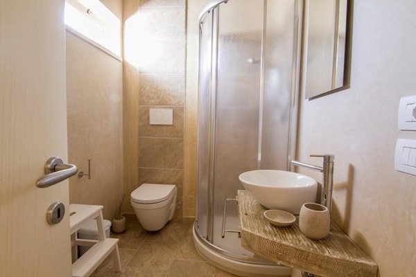 Foto van Villa in Itria-vallei met Infinity Pool - Vakantiehuis in Cisternino - BathRoom