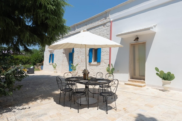 Foto van Villa in Itria-vallei met Infinity Pool - Vakantiehuis in Cisternino - TerraceBalcony
