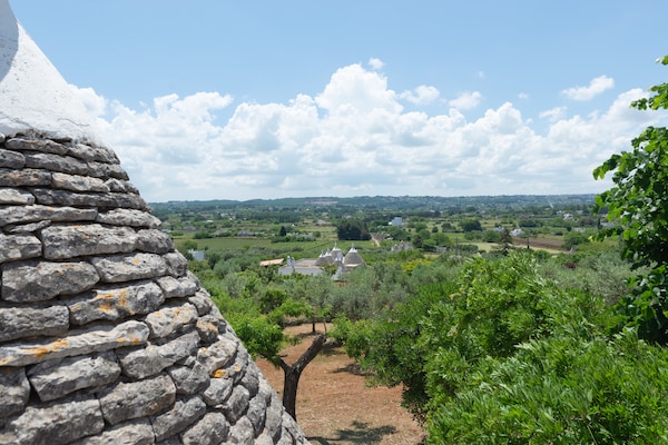 Foto van Trullo in Puglia met Zwembad en Uitzicht - Vakantiehuis in Ostuni - ViewSummer