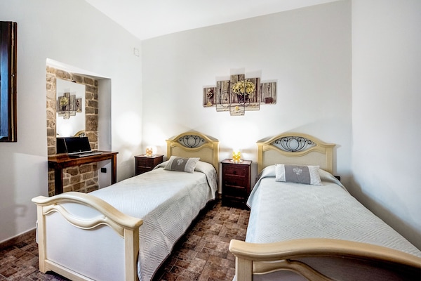 Foto van Villa met privé zwembad en airconditioning - Vakantiehuis in Casarano - BedRoom