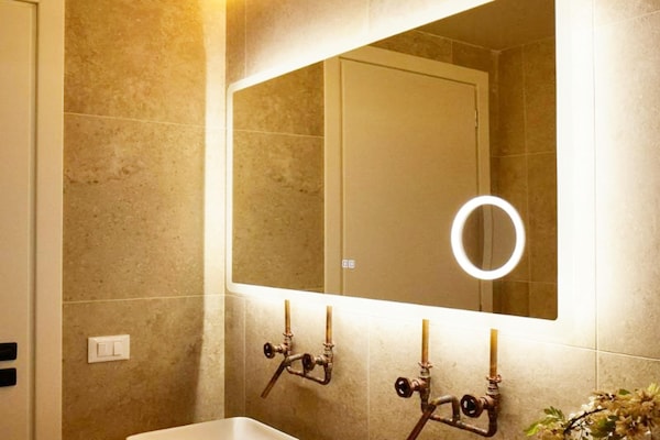 Foto van Villa met privézwembad en uitzicht op zee - Vakantiehuis in Maierato - BathRoom