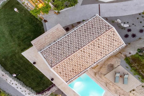 Foto van Villa met privézwembad en uitzicht op zee - Vakantiehuis in Maierato - ExteriorSummer