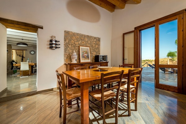 Foto van Villa in Sicilië bij Guidaloca Baai - Vakantiehuis in Castellammare del Golfo - Kitchen