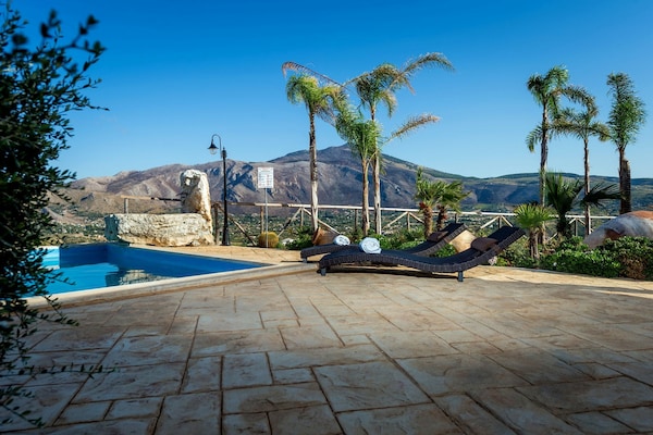 Foto van Villa in Sicilië bij Guidaloca Baai - Vakantiehuis in Castellammare del Golfo - Facilities