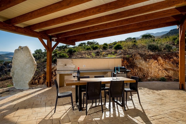 Foto van Villa in Sicilië bij Guidaloca Baai - Vakantiehuis in Castellammare del Golfo - Facilities