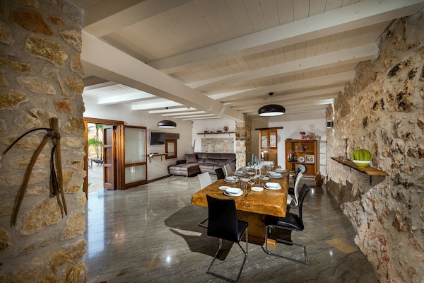 Foto van Villa in Sicilië bij Guidaloca Baai - Vakantiehuis in Castellammare del Golfo - LivingRoom