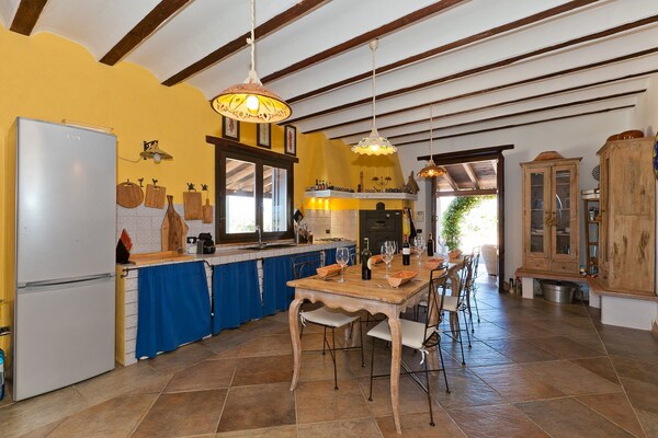 Foto van Vakantiehuis met zwembad op Sicilië - Vakantiehuis in Castellamare del Golfo - Kitchen