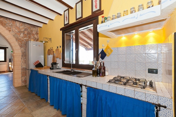 Foto van Vakantiehuis met zwembad op Sicilië - Vakantiehuis in Castellamare del Golfo - Kitchen