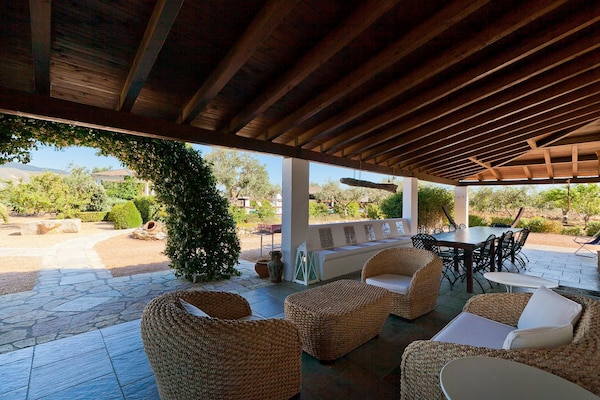 Foto van Vakantiehuis met zwembad op Sicilië - Vakantiehuis in Castellamare del Golfo - TerraceBalcony