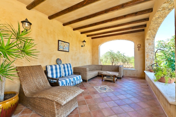 Foto van Elegante villa, Selinunte-oase - Vakantiehuis in Castelvetrano - TerraceBalcony