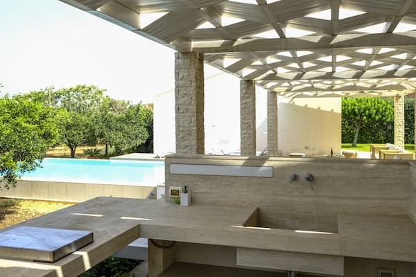 Foto van Villa in Sicilië met zwembad bij Erice & Trapani - Vakantiehuis in Marsala - Facilities