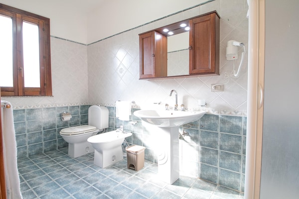 Foto van Siciliaanse villa met uitzicht op zee - Vakantiehuis in Trecastagni CT - BathRoom