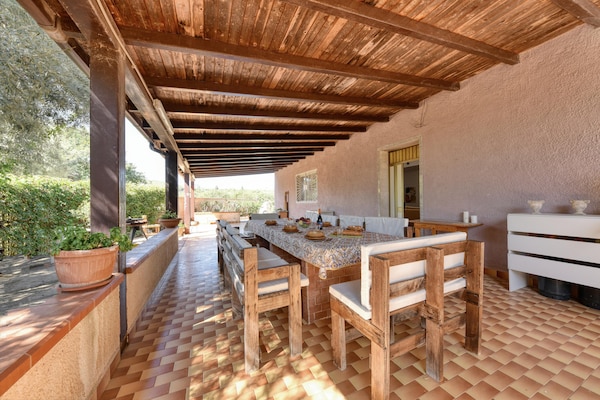 Foto van Villa met privézwembad - Vakantiehuis in Floridia (SR) - TerraceBalcony
