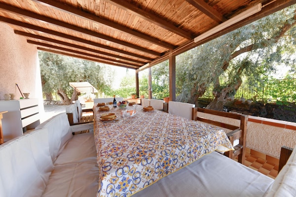 Foto van Villa met privézwembad - Vakantiehuis in Floridia (SR) - TerraceBalcony