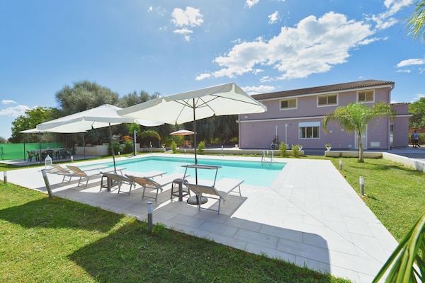 Foto van Villa met privézwembad - Vakantiehuis in Floridia (SR) - Pool