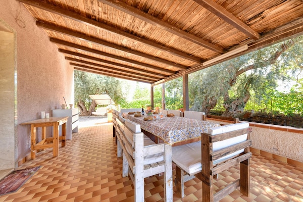 Foto van Villa met privézwembad - Vakantiehuis in Floridia (SR) - TerraceBalcony