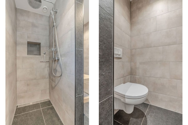 Foto van Rietgedekte bungalow met privéterras - Vakantiehuis in Baarle-nassau - BathRoom