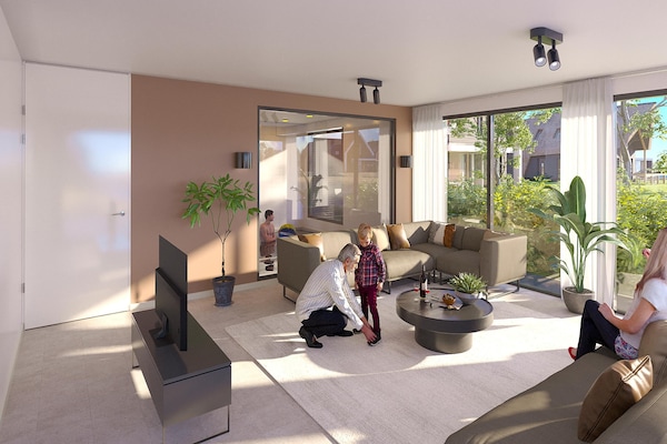Foto van Luxe villa in Nieuwvliet-Bad met privézwembad - Vakantiehuis in Nieuwvliet - LivingRoom