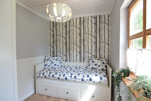 Foto van Grote vakantievilla met sauna, jacuzzi en zwembad. - BedRoom