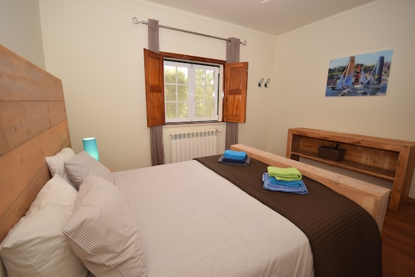 Foto van Familie-uitje met zwembad; Caldas da Rainha - Vakantiehuis in Salir de Matos - BedRoom