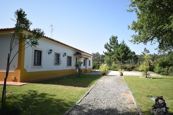 Foto van Familie-uitje met zwembad; Caldas da Rainha - Vakantiehuis in Salir de Matos - ExteriorSummer