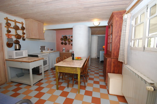 Foto van Boerderij in Soudos met tuin - Vakantiehuis in Soudos - Kitchen