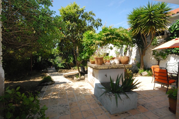 Foto van Boerderij in Soudos met tuin - Vakantiehuis in Soudos - TerraceBalcony